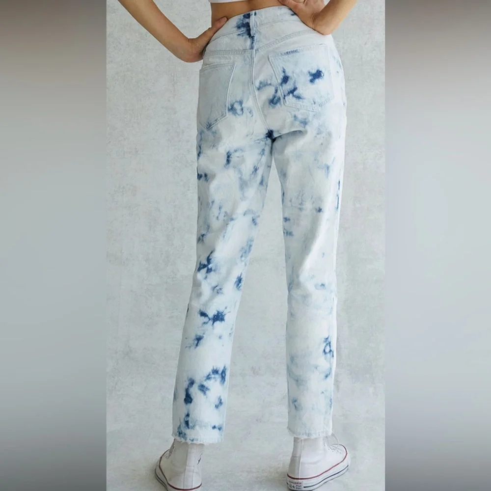 PACSUN 'HAZY TIE DYE MOM JEAN' SIZE 24 NWT - Picture 2 of 7